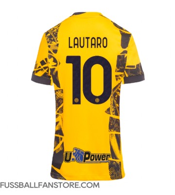 Inter Milan Lautaro Martinez #10 Replik 3rd trikot Damen 2024-25 Kurzarm